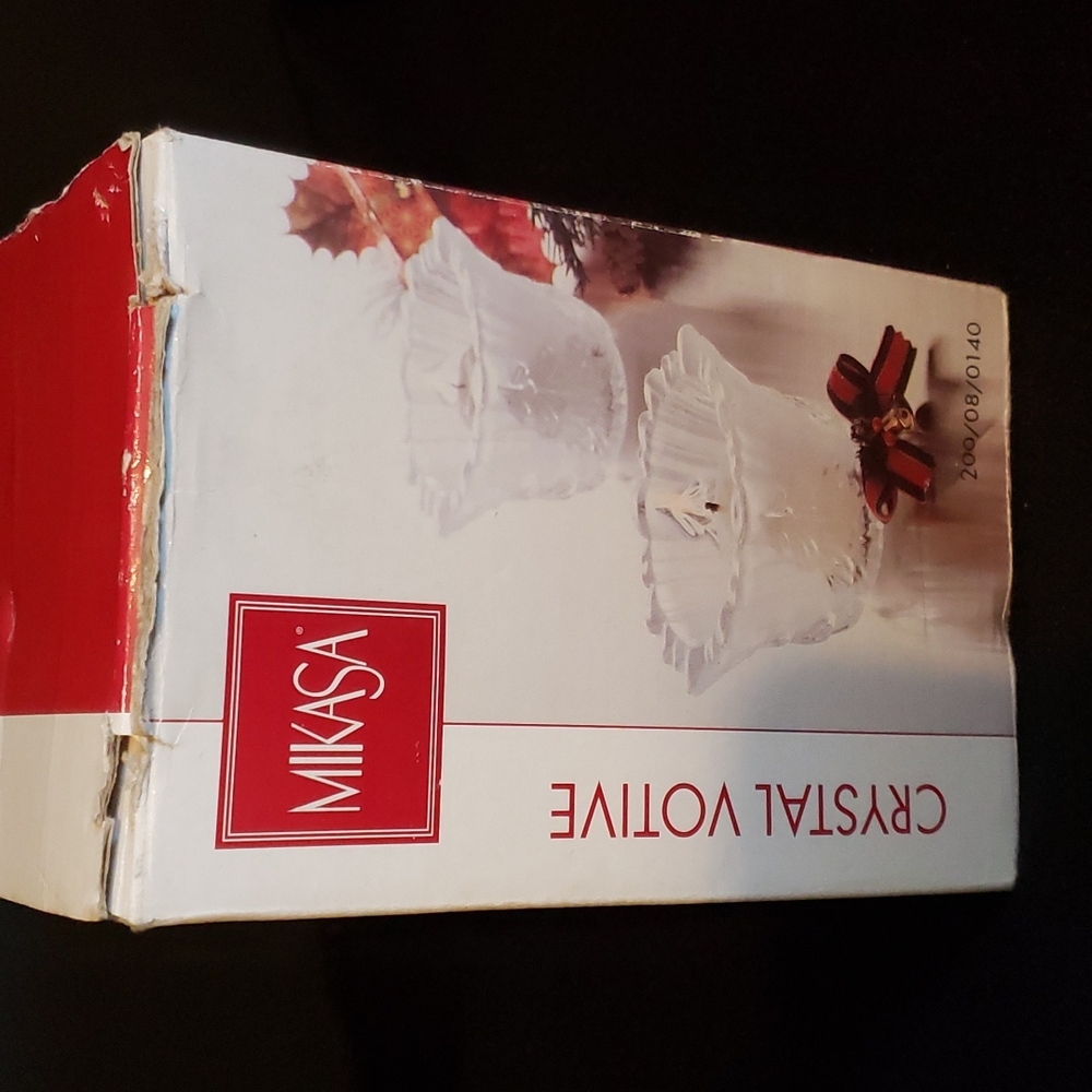 NIB Mikasa Votive candle holders